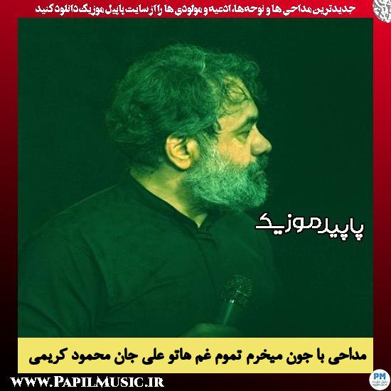 دانلود مداحی با جون میخرم تموم غم هاتو علی جان از محمود کریمی